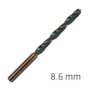 HSS SPRINT MASTER 8.6MM BULK DIN 338 ALPEN DRILL BIT