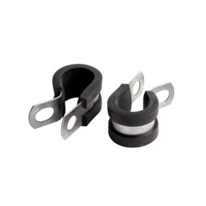 HOSE CLAMP 13MM X 12MM B/WIDTH RUBBER LINED BULK
