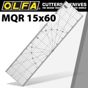 METRIC QUILT RULER 15CM X 60CM – METRIC GRID