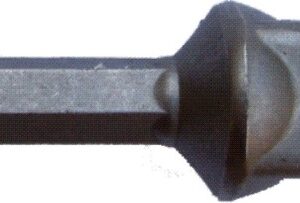SOCKET ADAPTOR 1/4’M SQ X 50MM 1/4’M HEX SHANK CARDED