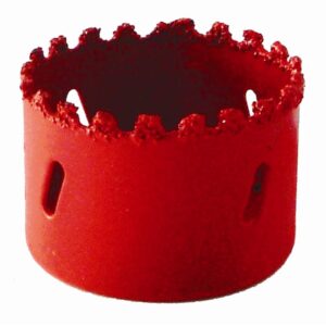 HOLE SAW CARBIDE GRIT 20MM – RED