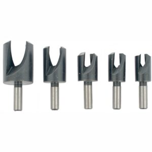 5PCE PLUG CUTTER SET 6-8-10-12-16MM