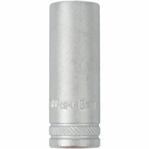 SOCKET 13MM 1/4′ DR DEEP SOCKET CRV 12 POINT