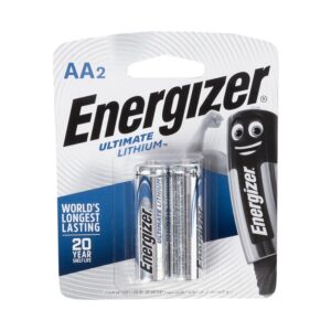 ENERGIZER ULTIMATE LITHIUM:  AA – 2 PACK (MOQ6)
