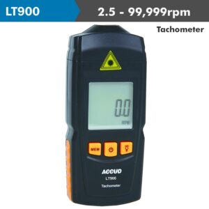 LASER TACHOMETER 2.5 – 99999RP MRANGE  0.1 RPM