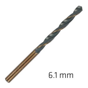 HSS SPRINT MASTER 6.1MM BULK DIN 338 ALPEN DRILL BIT
