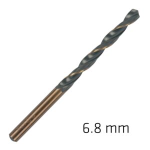 HSS SPRINT MASTER 6.8MM BULK DIN 338 ALPEN DRILL BIT