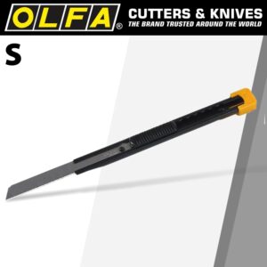 OLFA MODEL ‘S’  COMPACT CUTTER SNAP OFF KNIFE ALL STEEL BODY