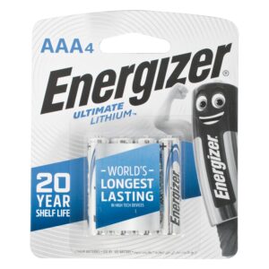 ENERGIZER ULTIMATE LITHIUM AAA – 4 PACK (MOQ6)