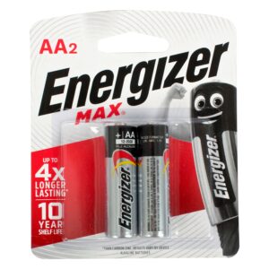 ENERGIZER MAX AA – 2 PACK (MOQ 20)