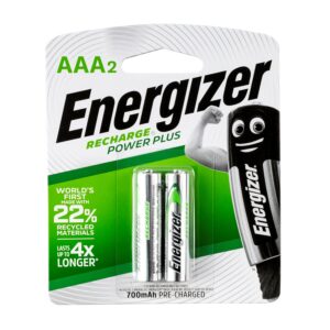 ENERGIZER RECHARGE 700mAh   AAA – 2 PACK (MOQ6)
