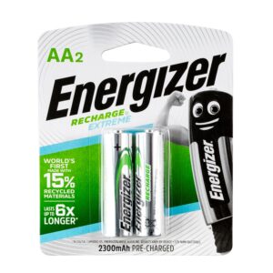ENERGIZER RECHARGE 2300mAh EXTREME AA – 2 PACK (MOQ6)