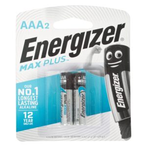 ENERGIZER MAXPLUS AAA – 2 PACK (MOQ12)