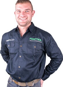 FESTOOL MENS LONG SLEEVED SHIRT NAVY BLUE SMALL