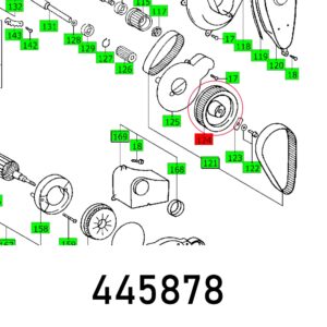 TOOTHED BELT WH CS 70 EB Z 62