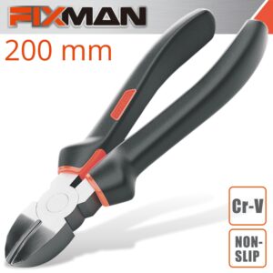 FIXMAN INDUSTRIAL DIAGONAL SIDE CUTTING PLIERS 8′ 200MM