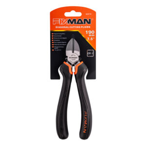 FIXMAN INDUSTRIAL DIAGONAL SIDE CUTTING PLIERS 8′ 200MM