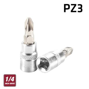 FIXMAN 1/4′ DR.BIT SOCKET PZ3 POZI SCREWDRIVER BIT