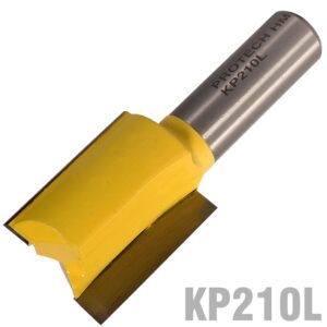 STRAIGHT BIT 1′(25.4MM) X 1 1/4′(31.8MM) TWO FLUTE 1/2′ SHANK