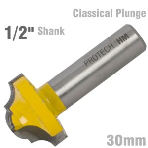 CLASSICAL PLUNGE CUTTING 30MM 1/2′ SHANK