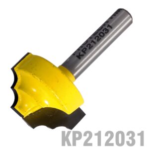 CLASSICAL PATTERN PLUNGE CUTTING FLAT BOTTOM 1′ X5/8′  1/4′ SHANK